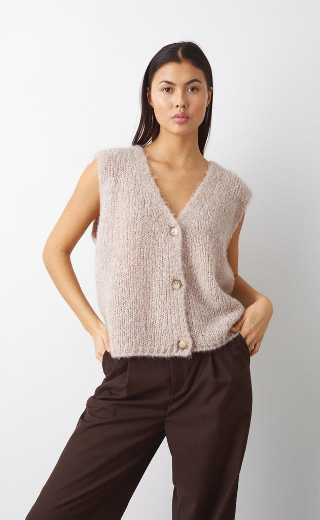 Noella Vest - Jacey - Oatmeal