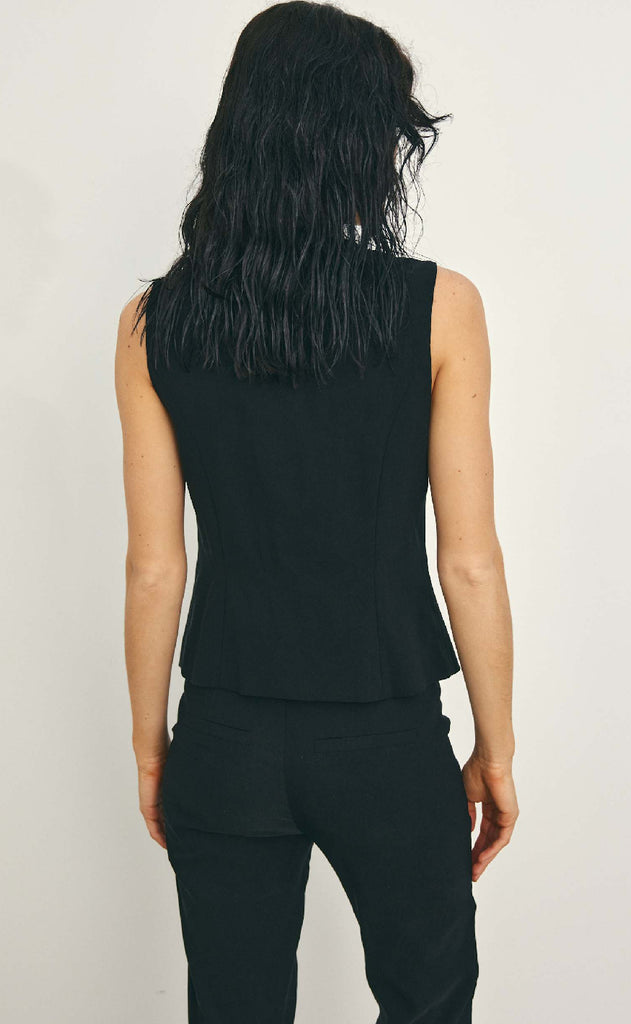 Noella Vest - Lauressa - Black
