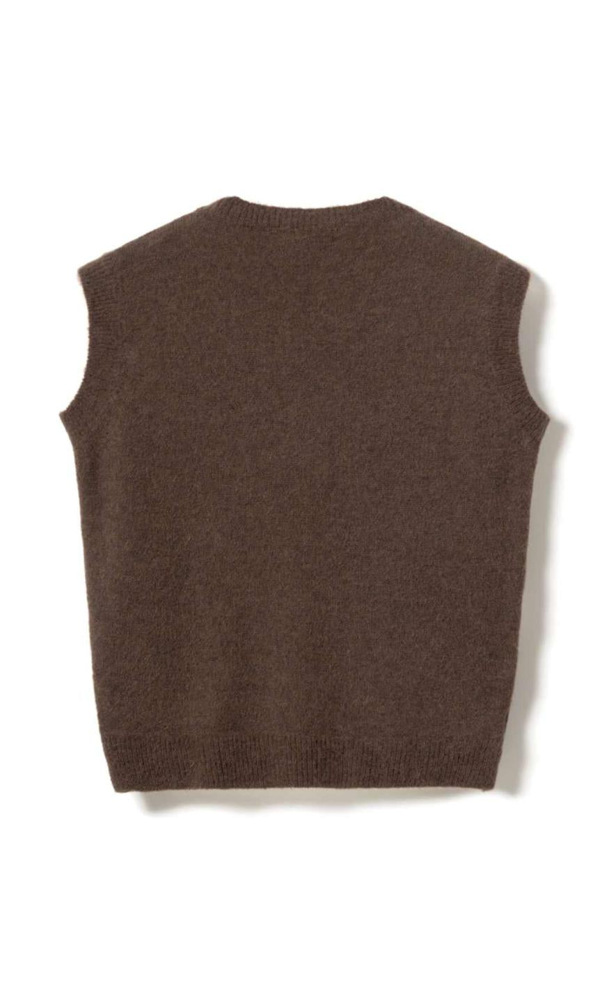 Noella Vest - Leatrice - Dark Brown