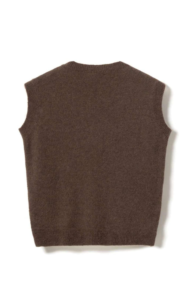 Noella Vest - Leatrice - Dark Brown