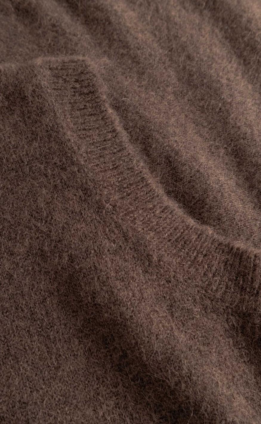 Noella Vest - Leatrice - Dark Brown