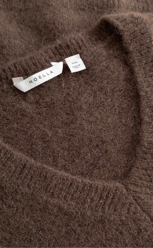 Noella Vest - Leatrice - Dark Brown