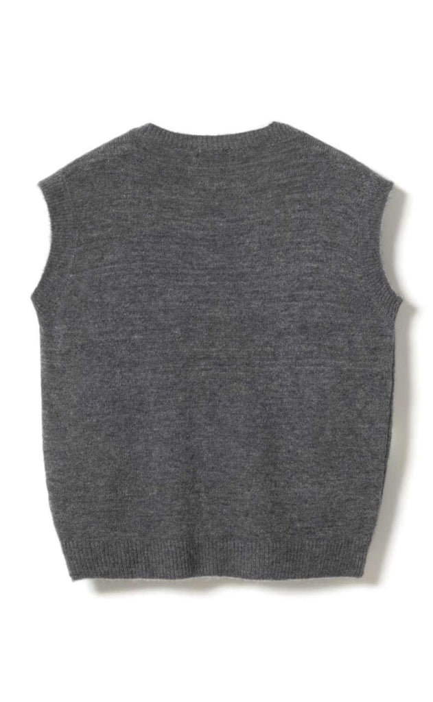 Noella Vest - Leatrice - Dark Grey Melange