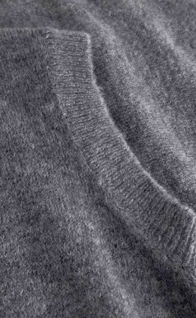 Noella Vest - Leatrice - Dark Grey Melange