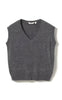 Noella Vest - Leatrice - Dark Grey Melange