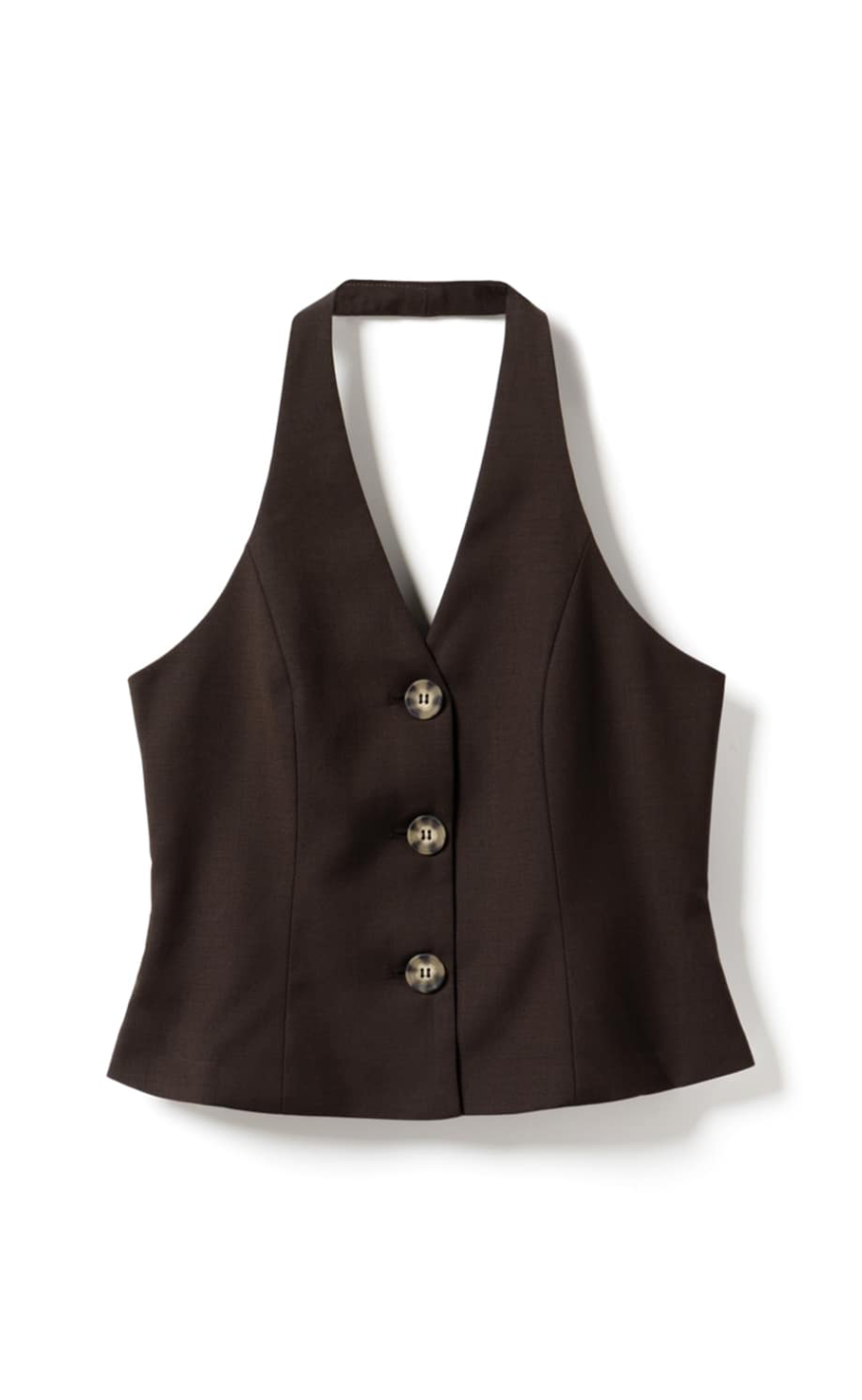 Noella Vest - Martina - Chocolate