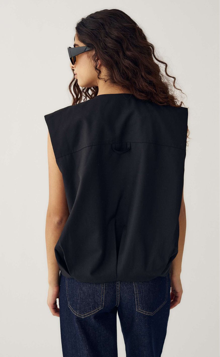 Noella Vest - Melany - Black