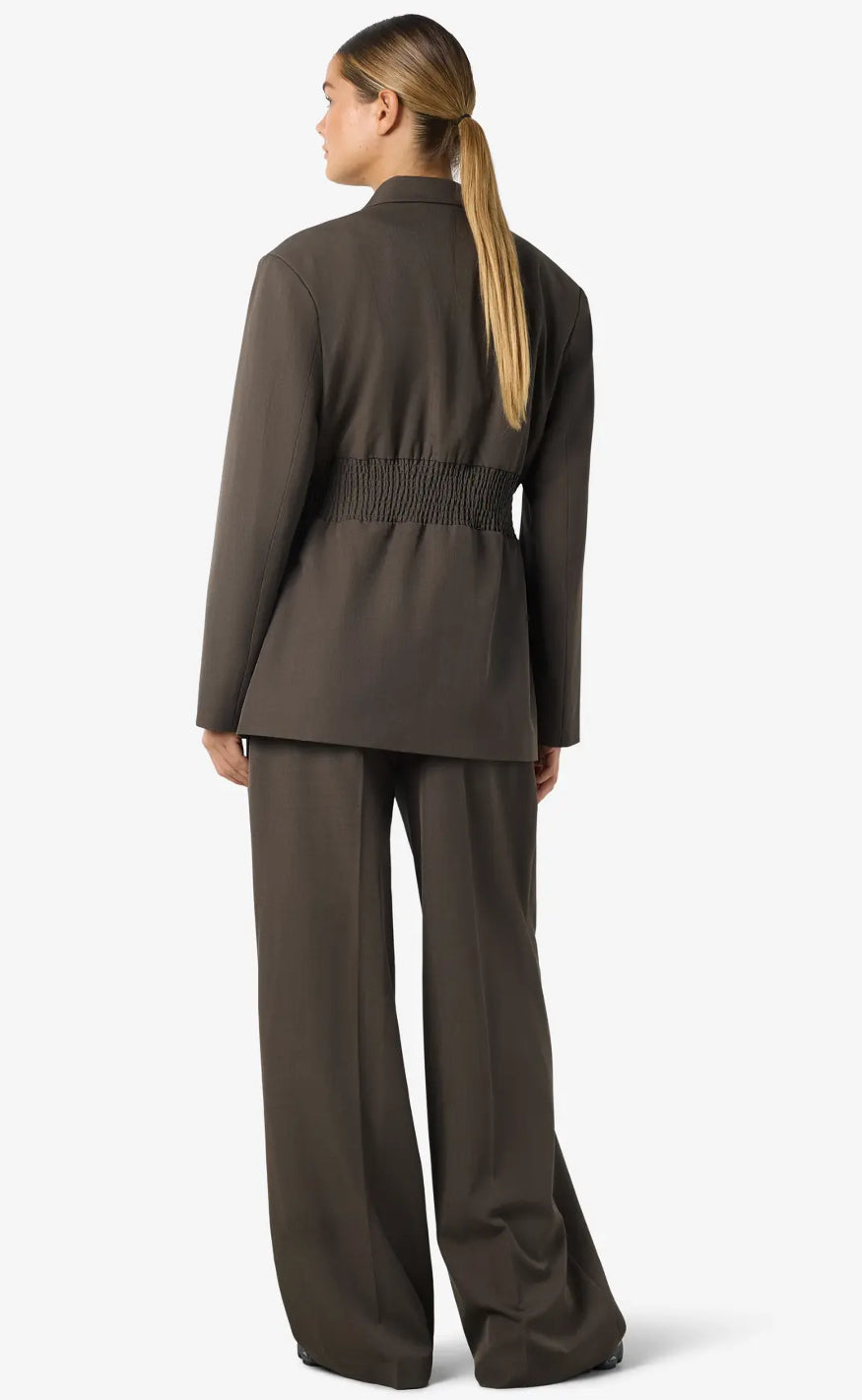 Noisy May Blazer - Iris - Morel Melange