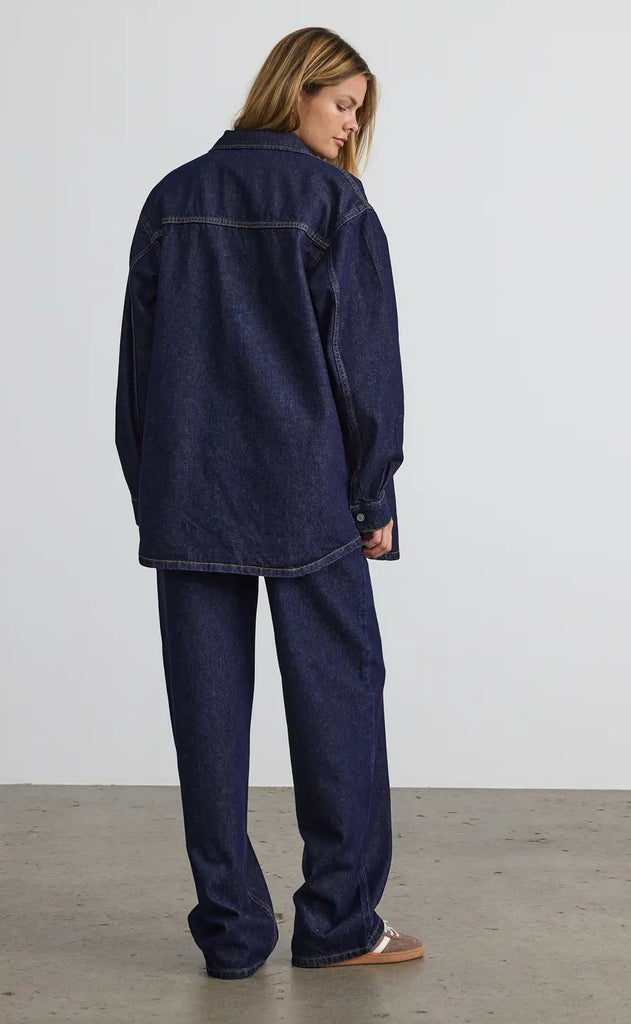 Noisy May Bukser - Alexa NW - Dark Blue Denim