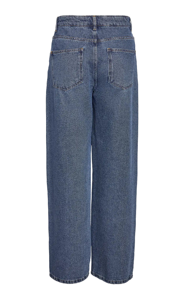 Noisy May Bukser - Alexa NW - Medium Blue Denim