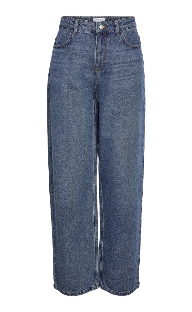 Noisy May Bukser - Alexa NW - Medium Blue Denim