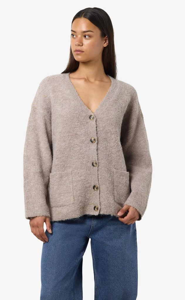 Noisy May Cardigan - Dolly - Silver Mink