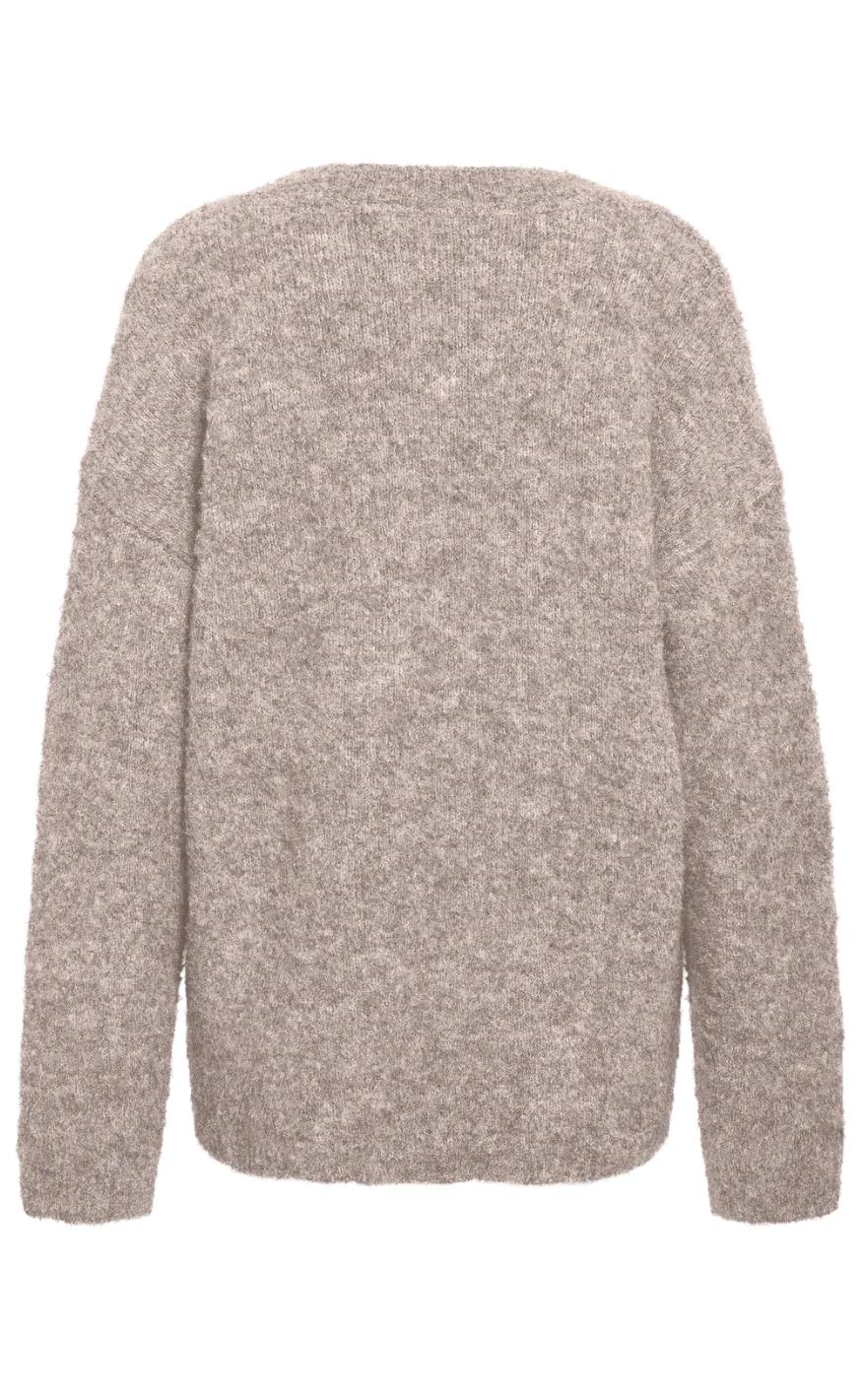 Noisy May Cardigan - Dolly - Silver Mink