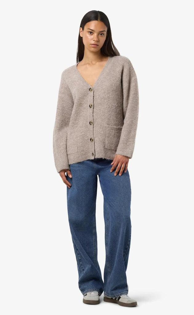 Noisy May Cardigan - Dolly - Silver Mink