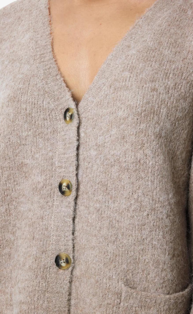 Noisy May Cardigan - Dolly - Silver Mink