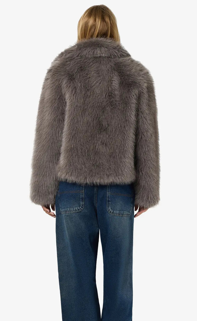 Noisy May Jakke - Evie - Charcoal Gray