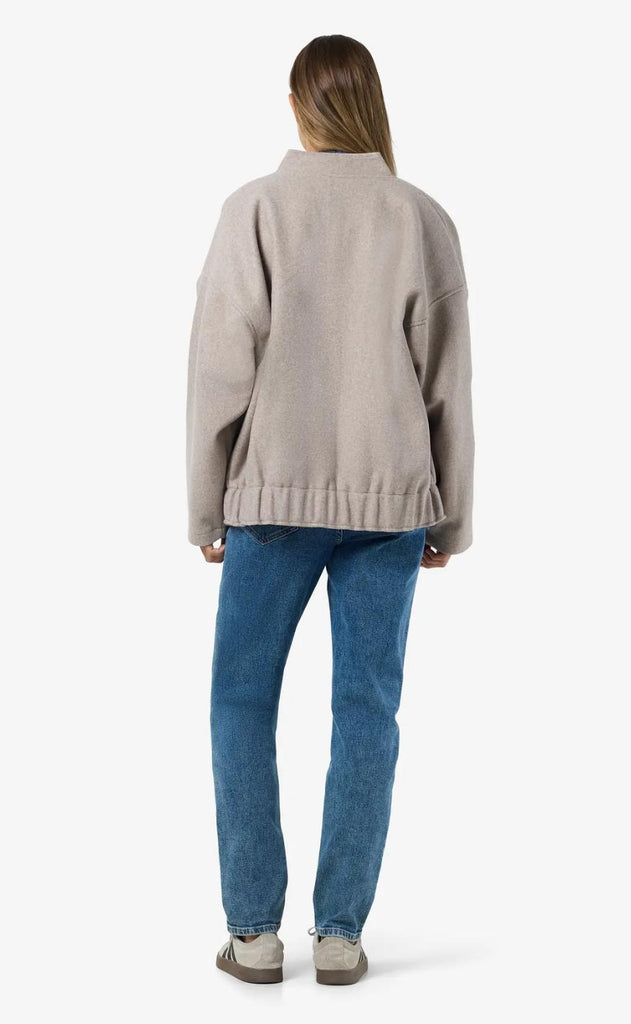 Noisy May Jakke - Halston - Nomad Melange