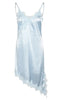 Noisy May Kjole - Sofie Satin Lace - Cerulean