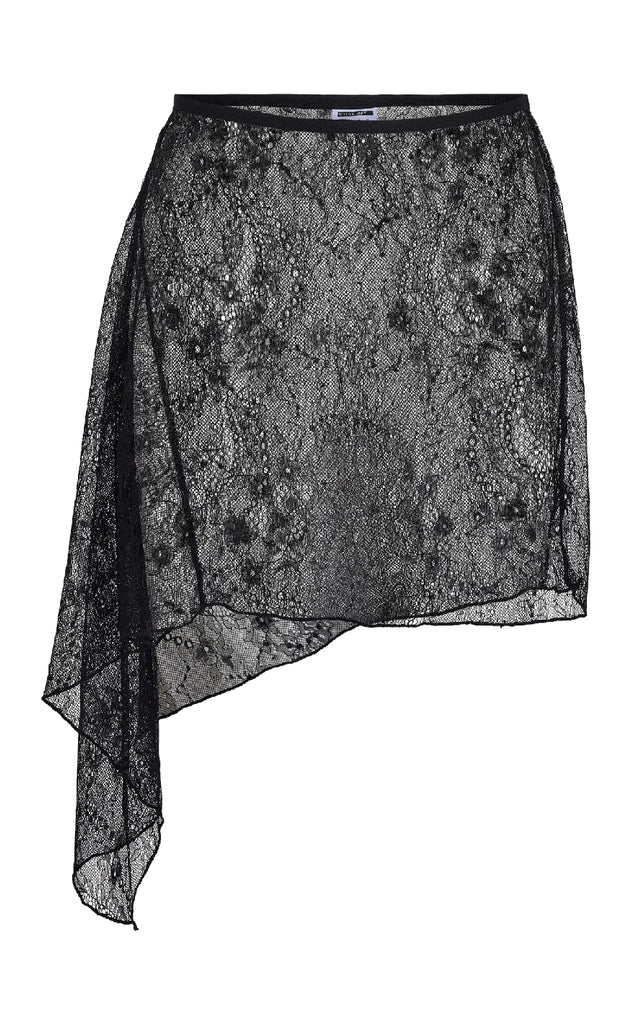 Noisy May Nederdel - Ida Elasticated Lace - Black