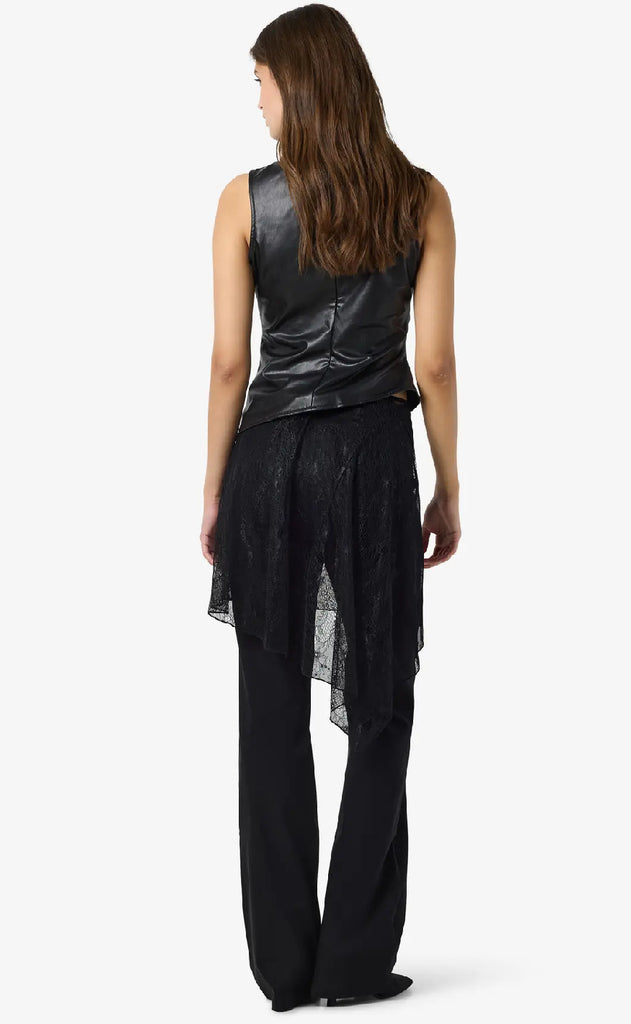 Noisy May Nederdel - Ida Elasticated Lace - Black