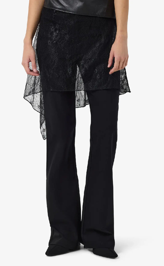 Noisy May Nederdel - Ida Elasticated Lace - Black