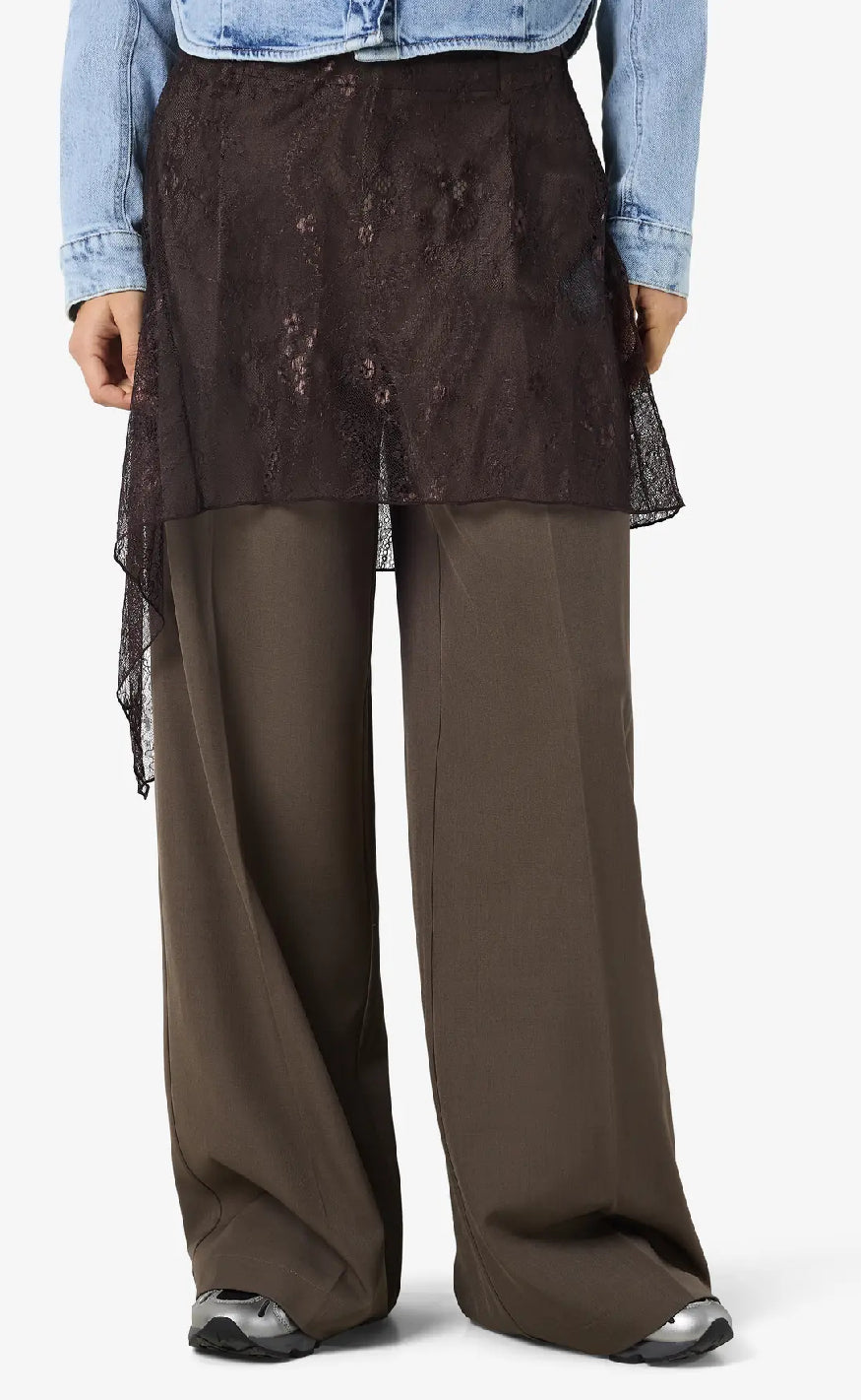 Noisy May Nederdel - Ida Elasticated Lace - Delicioso