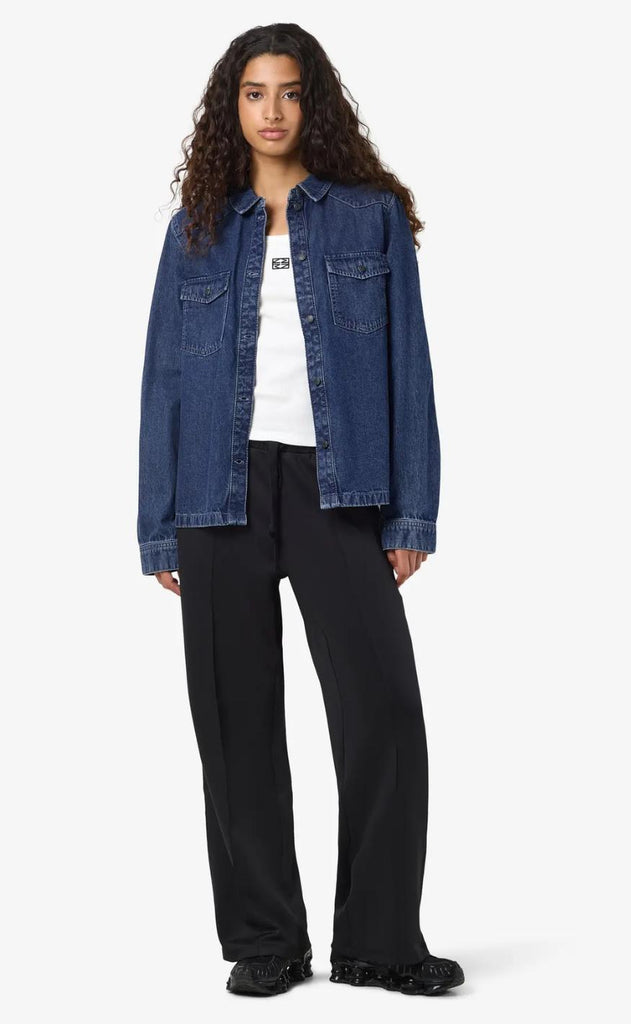 Noisy May Skjorte - Signe - Medium Blue Denim