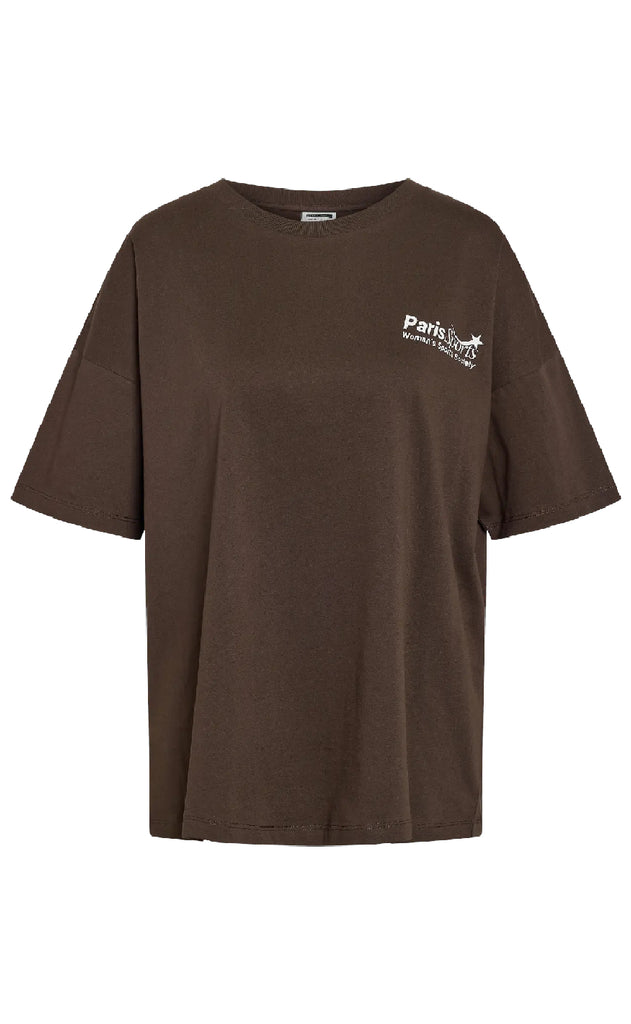 Noisy May T-shirt - Ida - Chocolate Brown