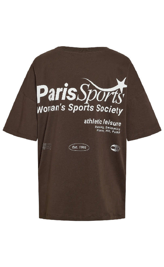 Noisy May T-shirt - Ida - Chocolate Brown