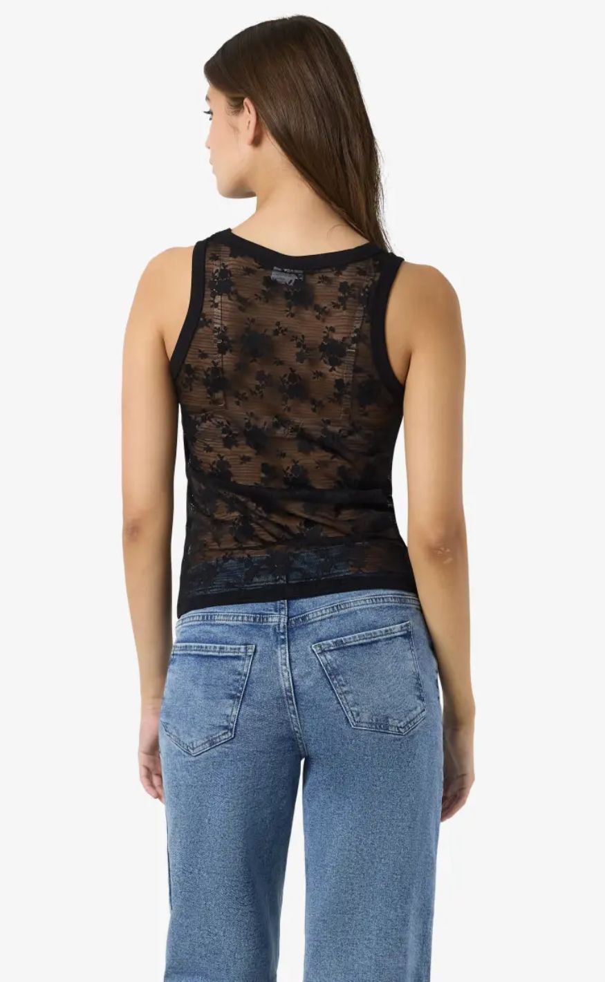 Noisy May Top - Eve - Black
