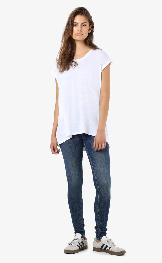 Noisy May Top - Mathilde - Bright White