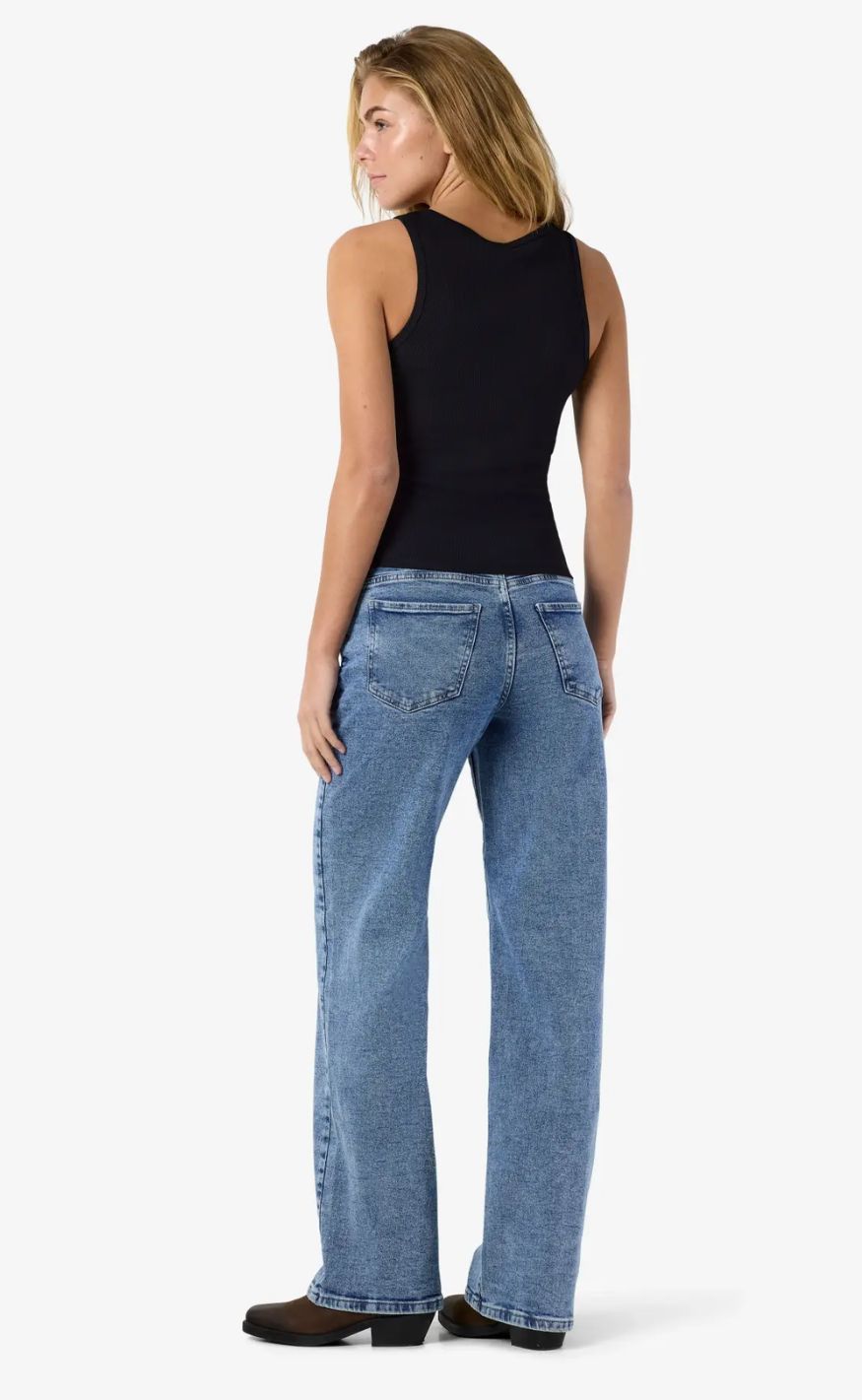 Noisy May Top - Maya Regular Tank - Black
