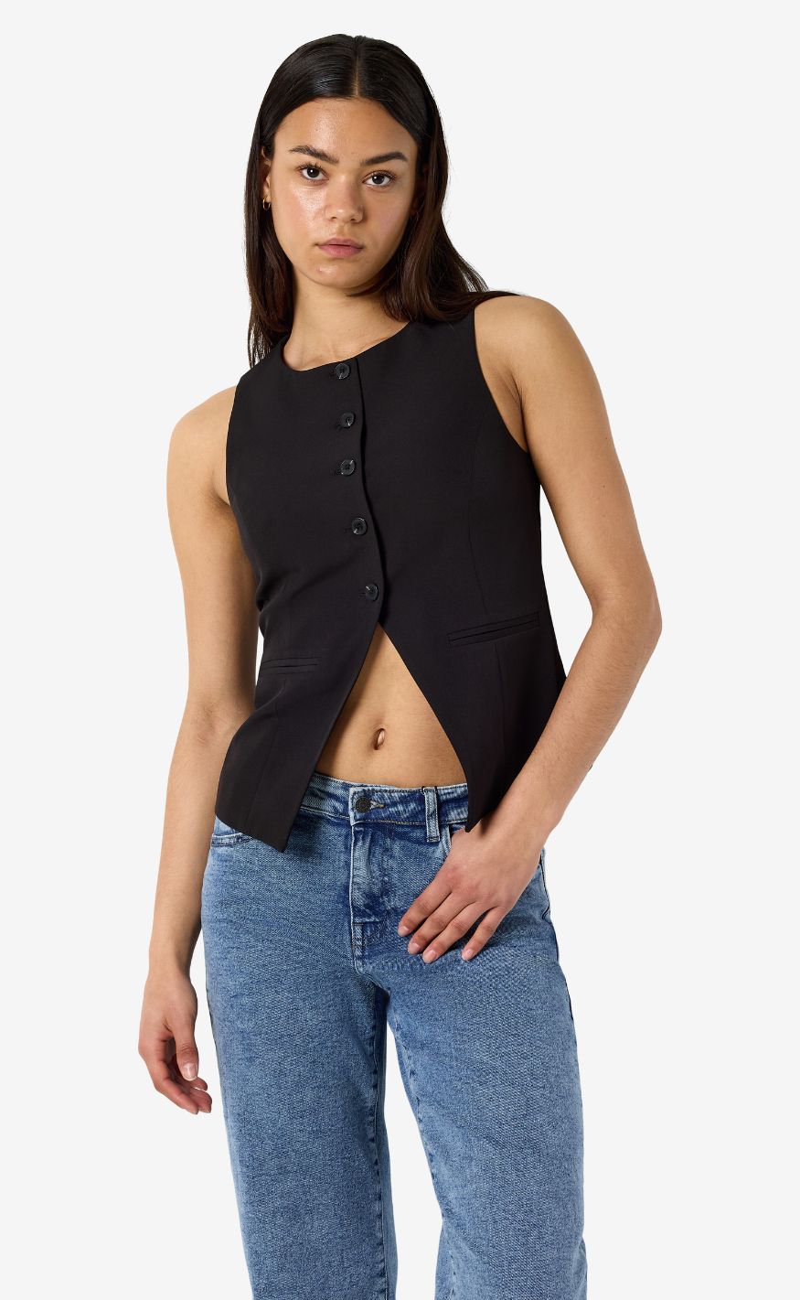 Noisy May Vest - Maile - Black