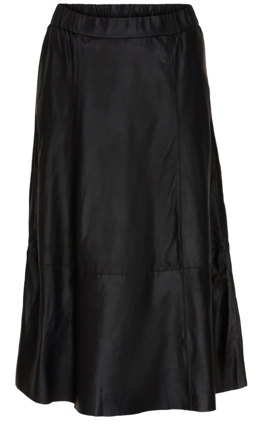 Notyz Nederdel - A-Shape - Black