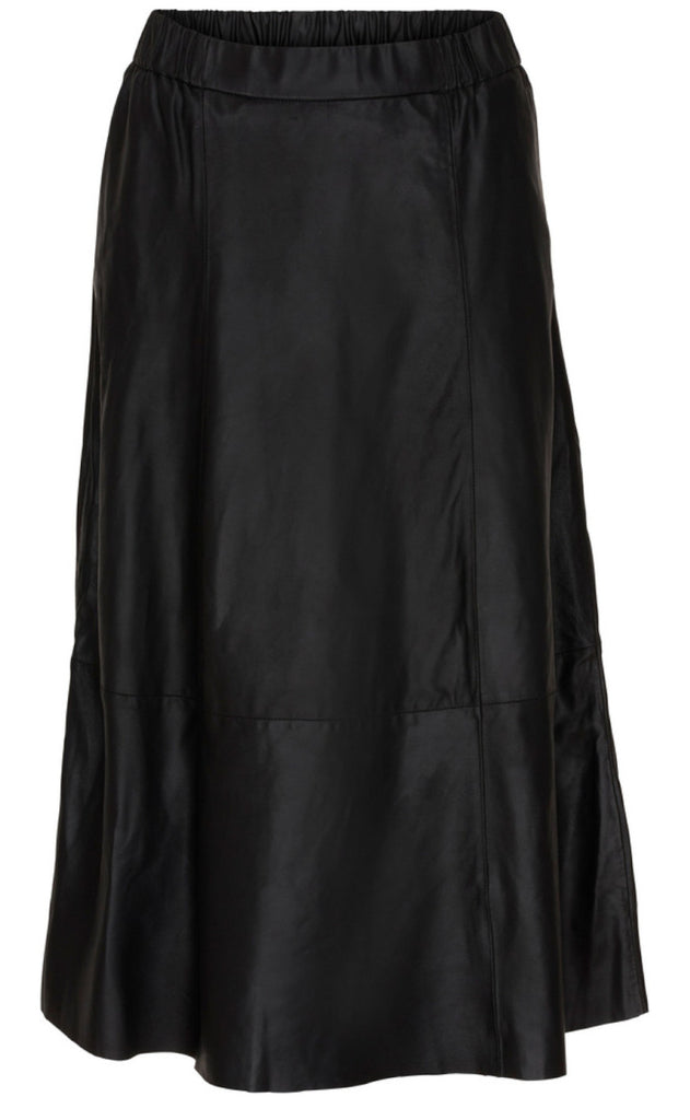 Notyz Nederdel - A-Shape - Black