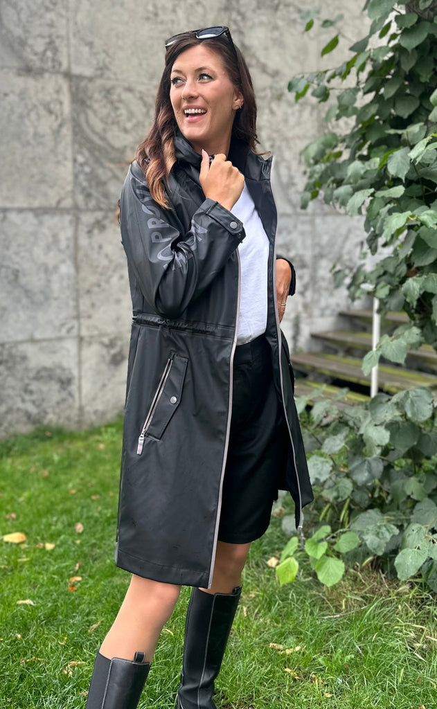 Notyz Regnjakke - Raincoat - Black