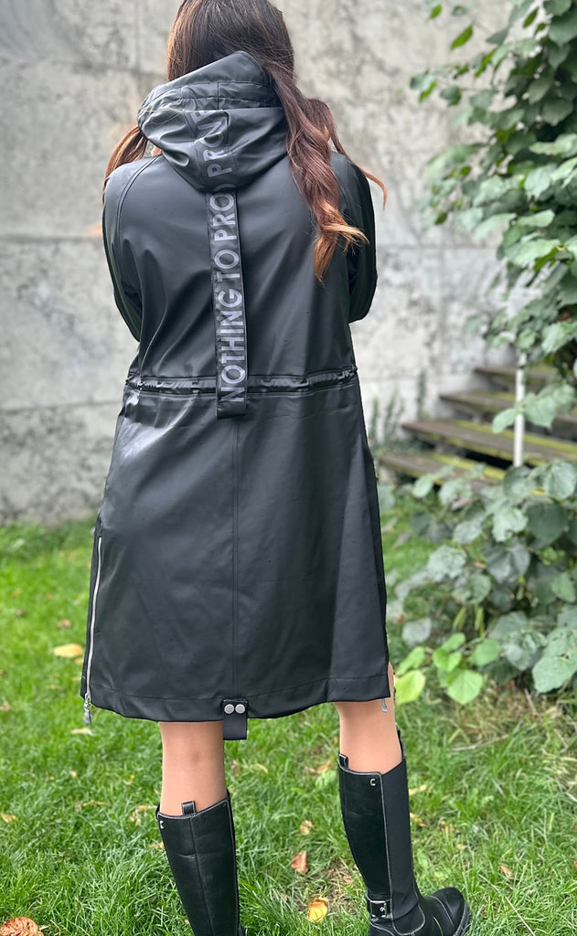 Notyz Regnjakke - Raincoat - Black