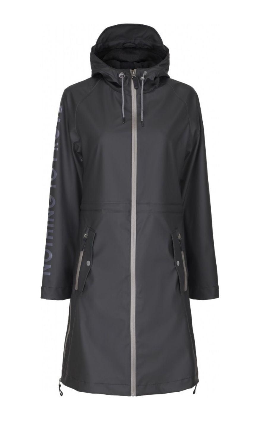 Notyz Regnjakke - Raincoat - Black