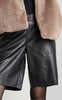 Notyz Shorts - Hamilton - Black Leather