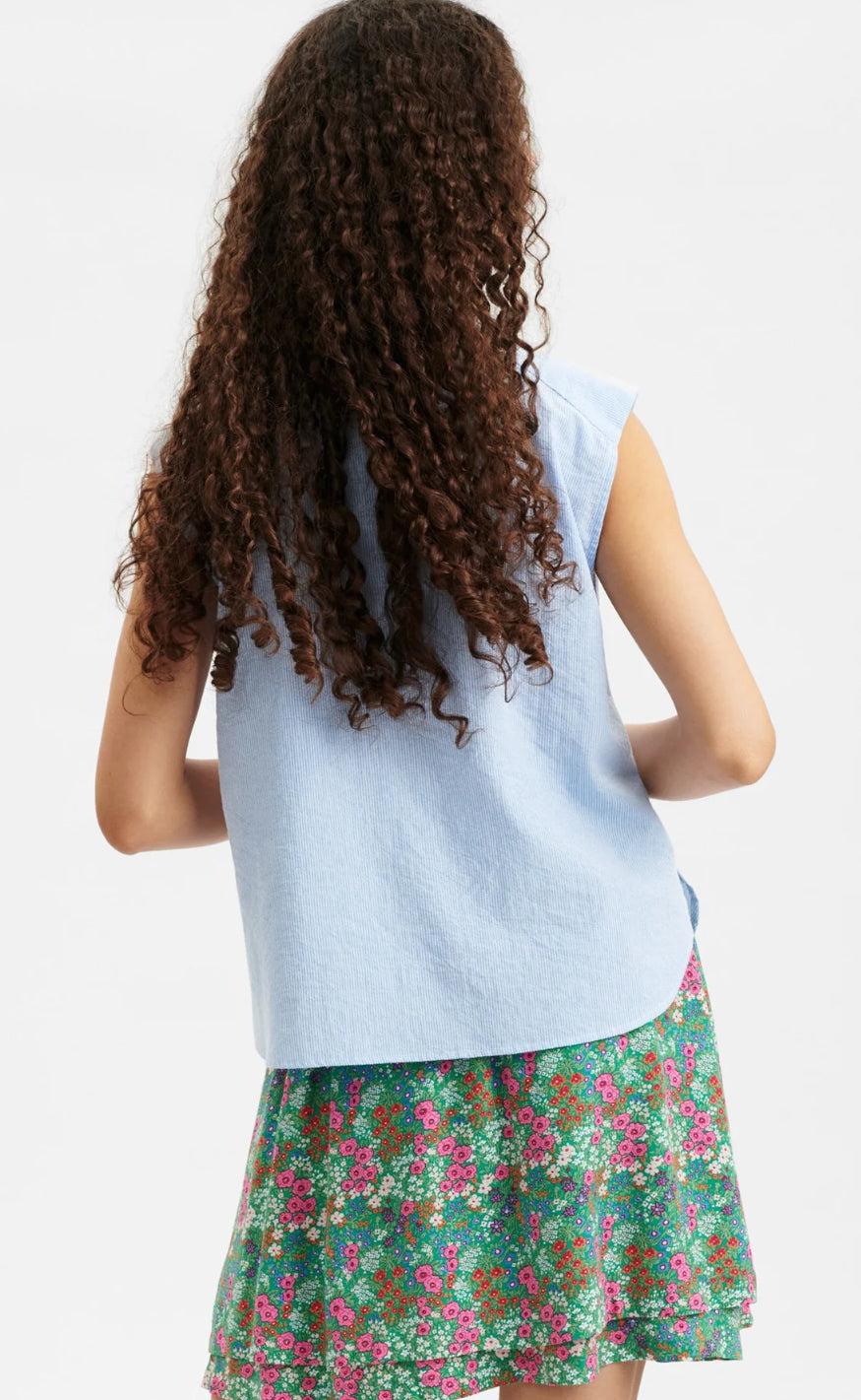 Nümph Bluse - Cora - Blue Bell