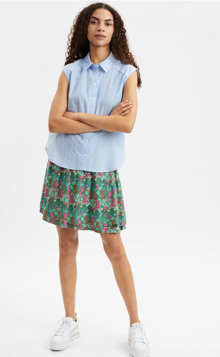 Nümph Bluse - Cora - Blue Bell