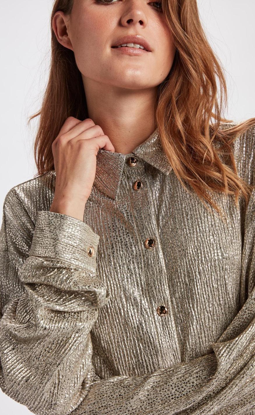 Nümph Bluse - Ydun - Silver