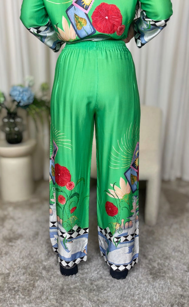 Nümph Bukser - Adelina - Vibrant Green