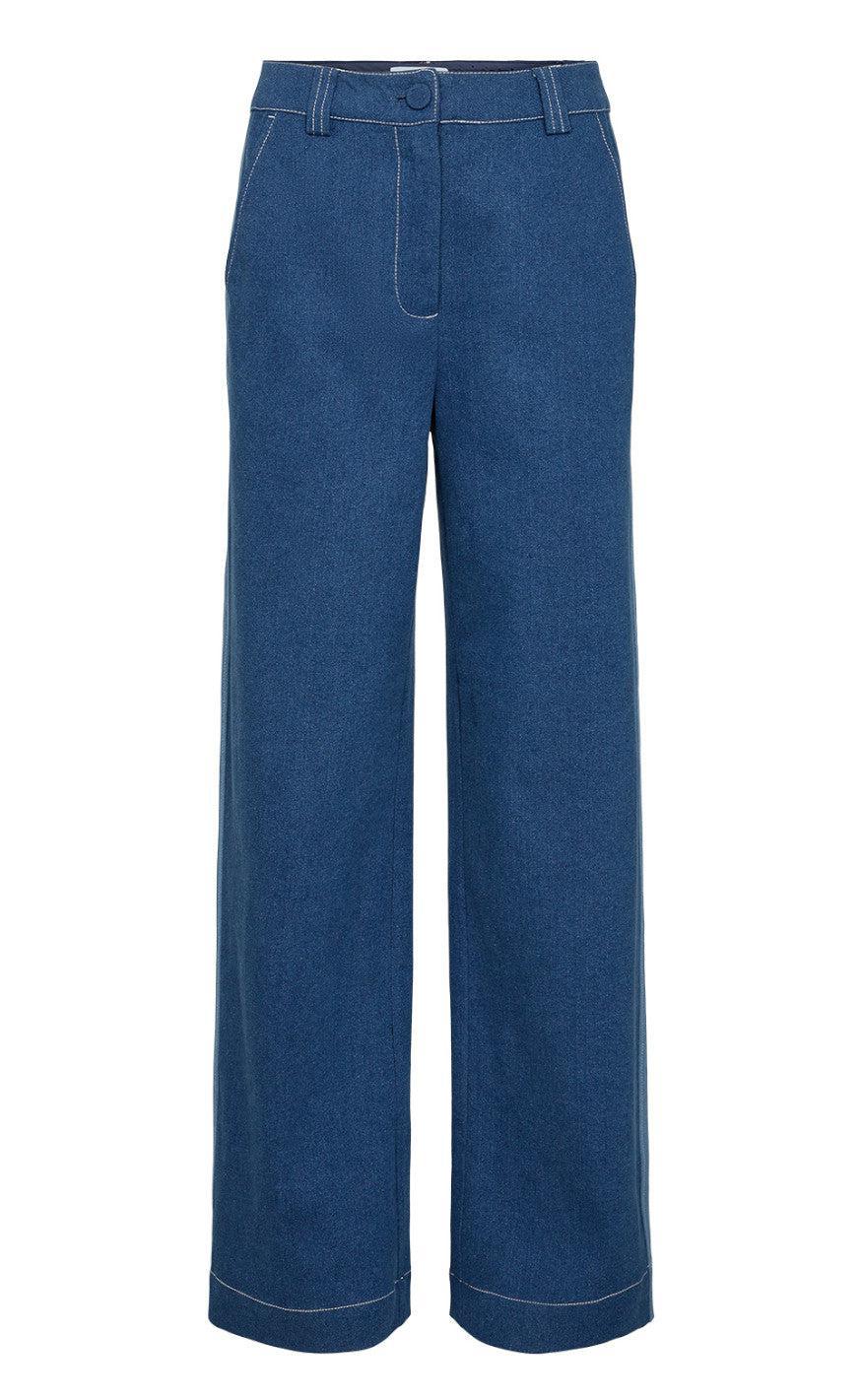 Nümph Bukser - Isadora - Dark Blue Denim