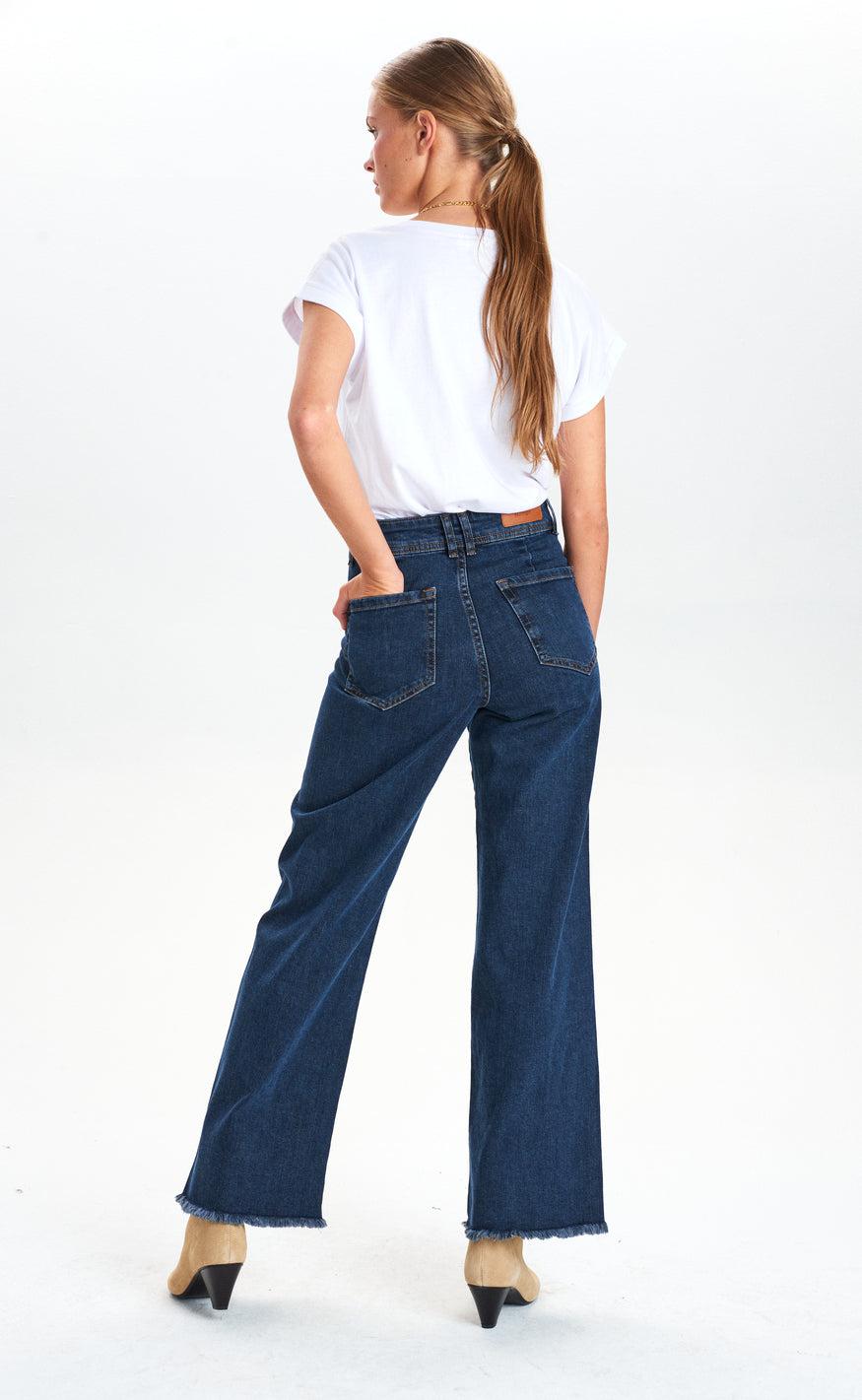 Nümph Bukser - Natasja - Dark Blue Denim