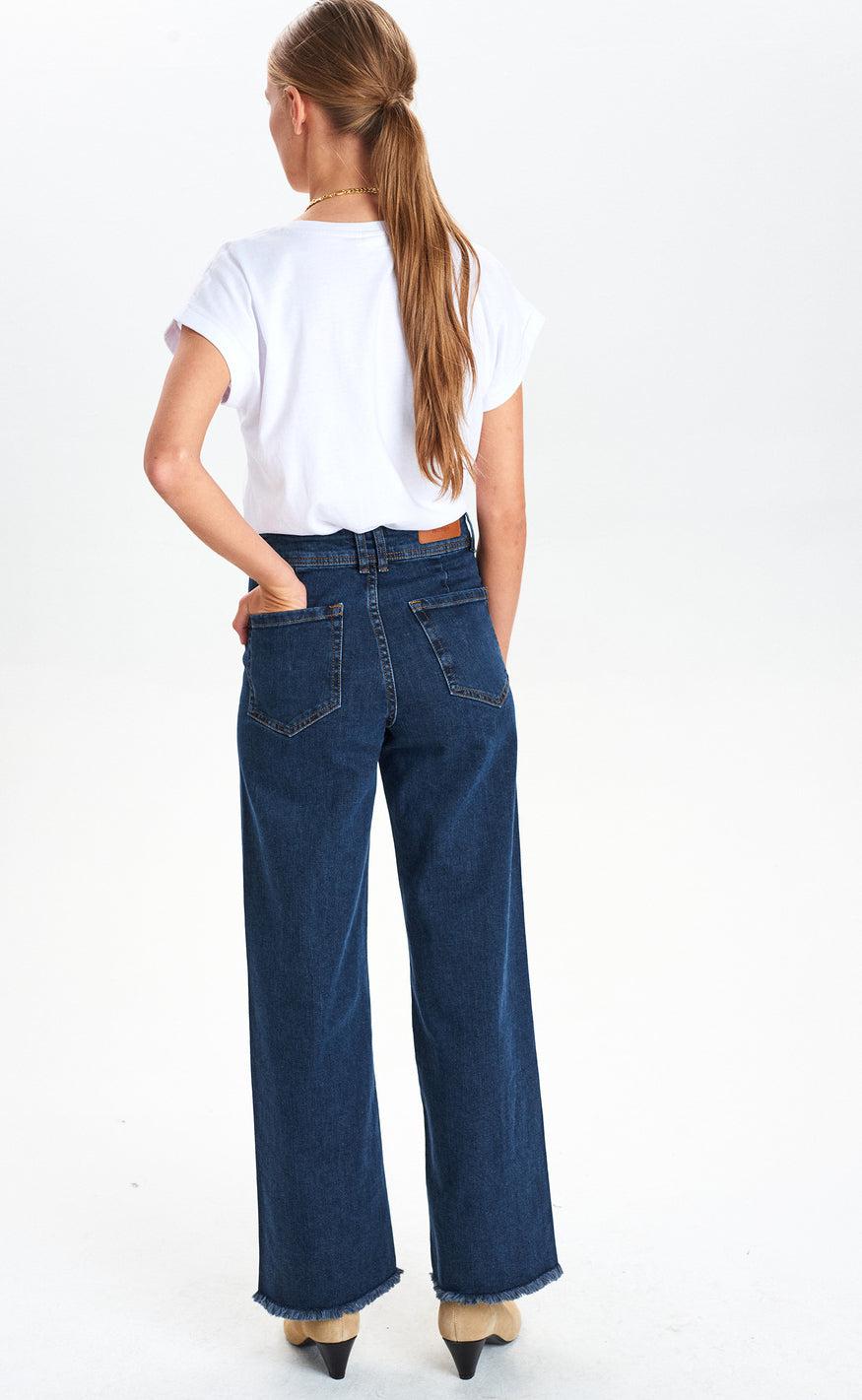 Nümph Bukser - Natasja - Dark Blue Denim