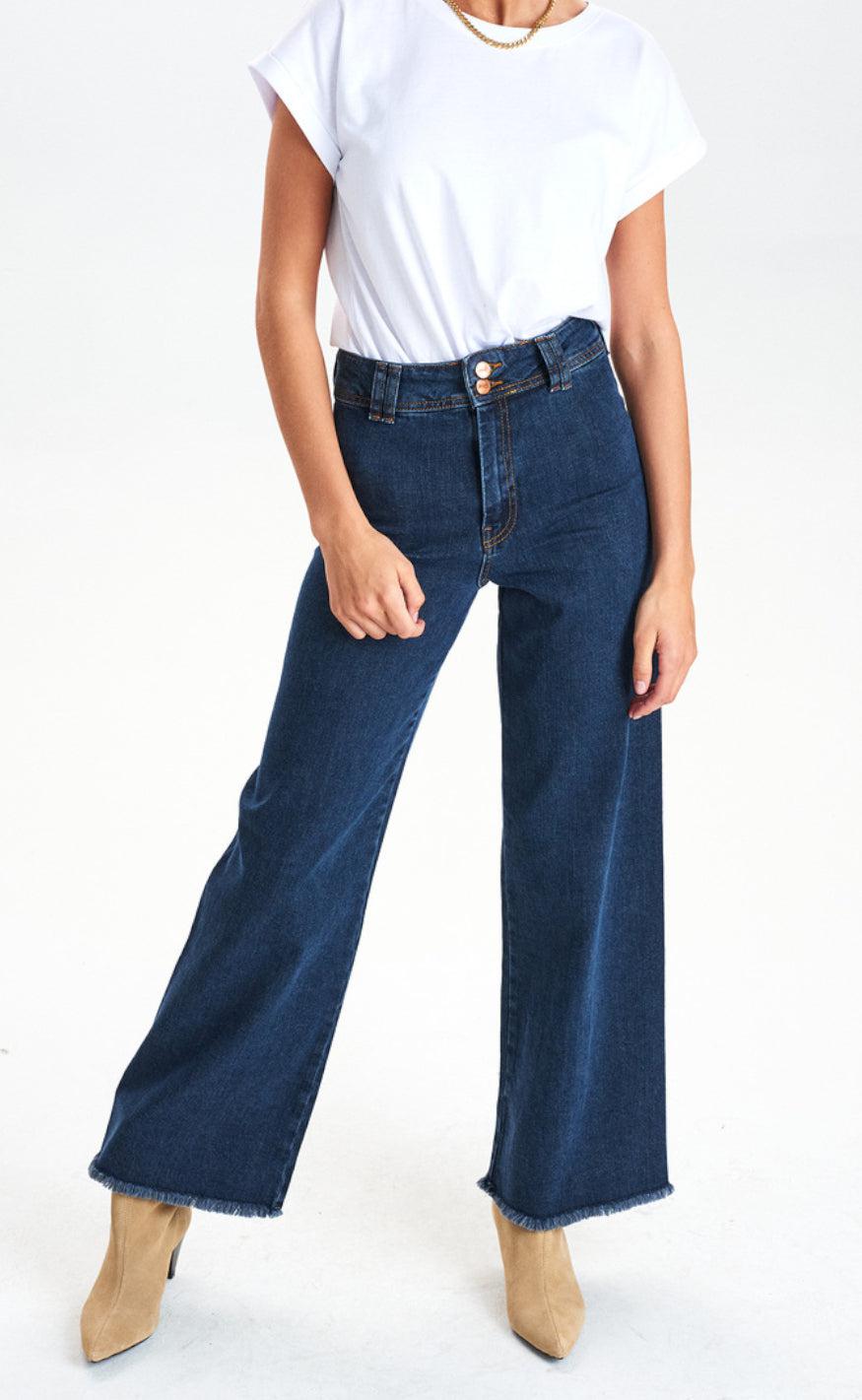 Nümph Bukser - Natasja - Dark Blue Denim