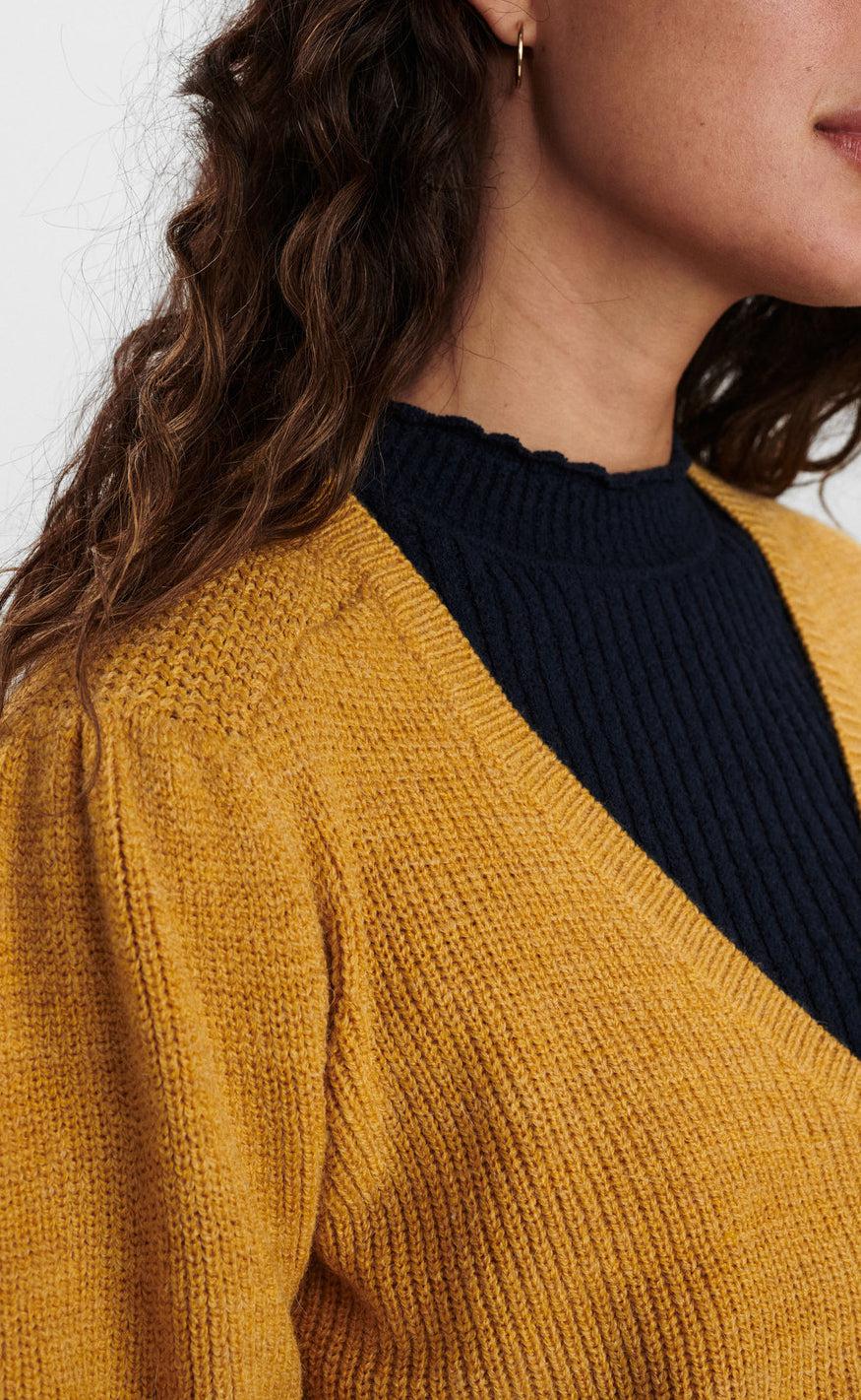 Nümph Cardigan - Audrey - Golden Spice