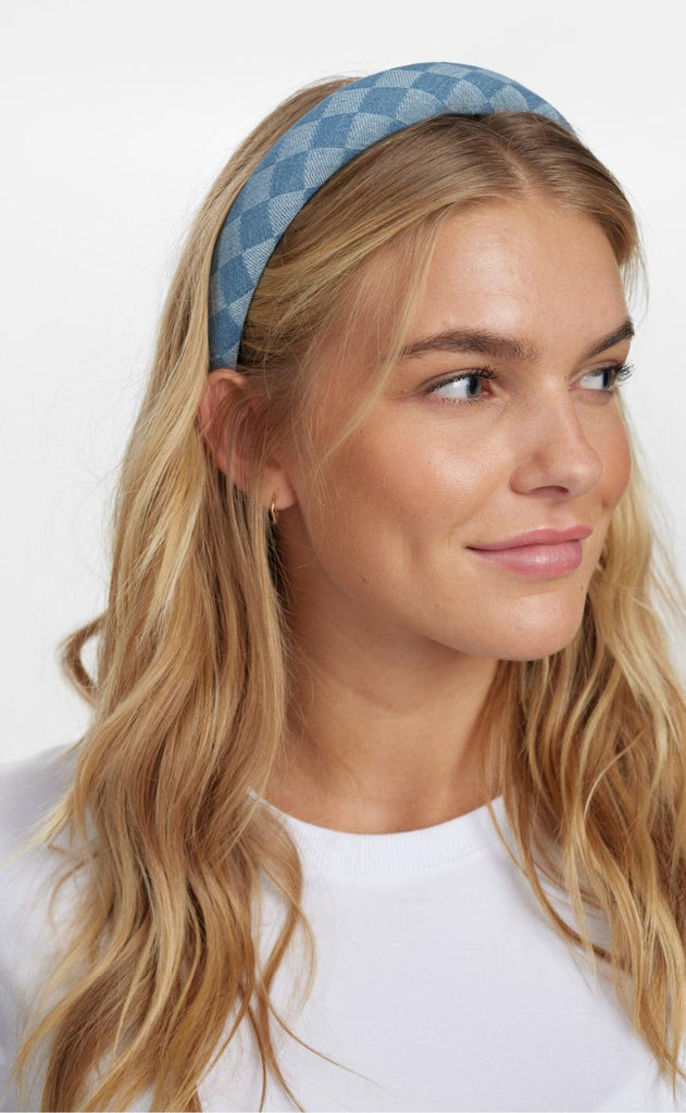 Nümph Hårbånd - Kyle - Light Blue Denim