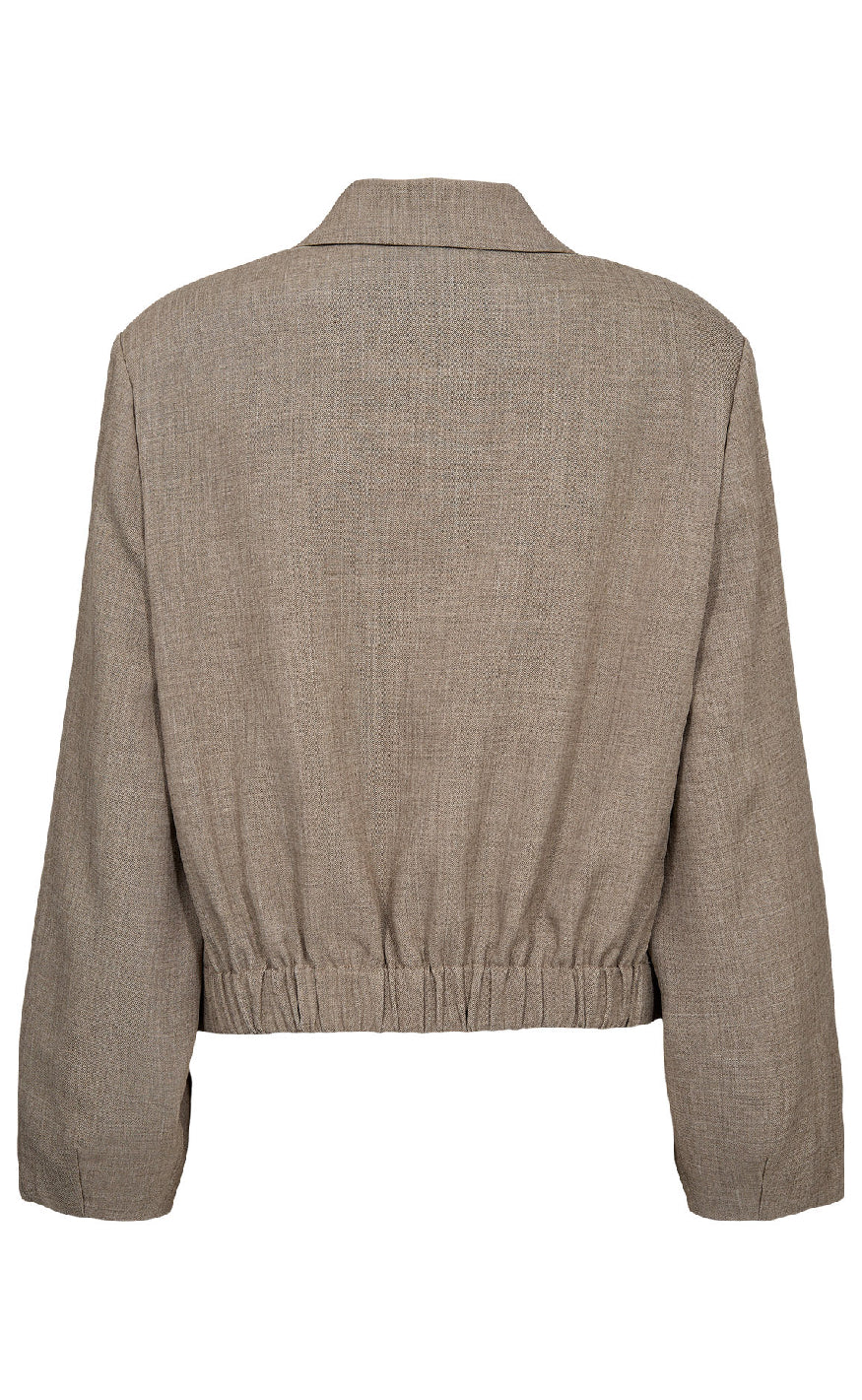 Nümph Jakke - Melona - Dark Sand Melange